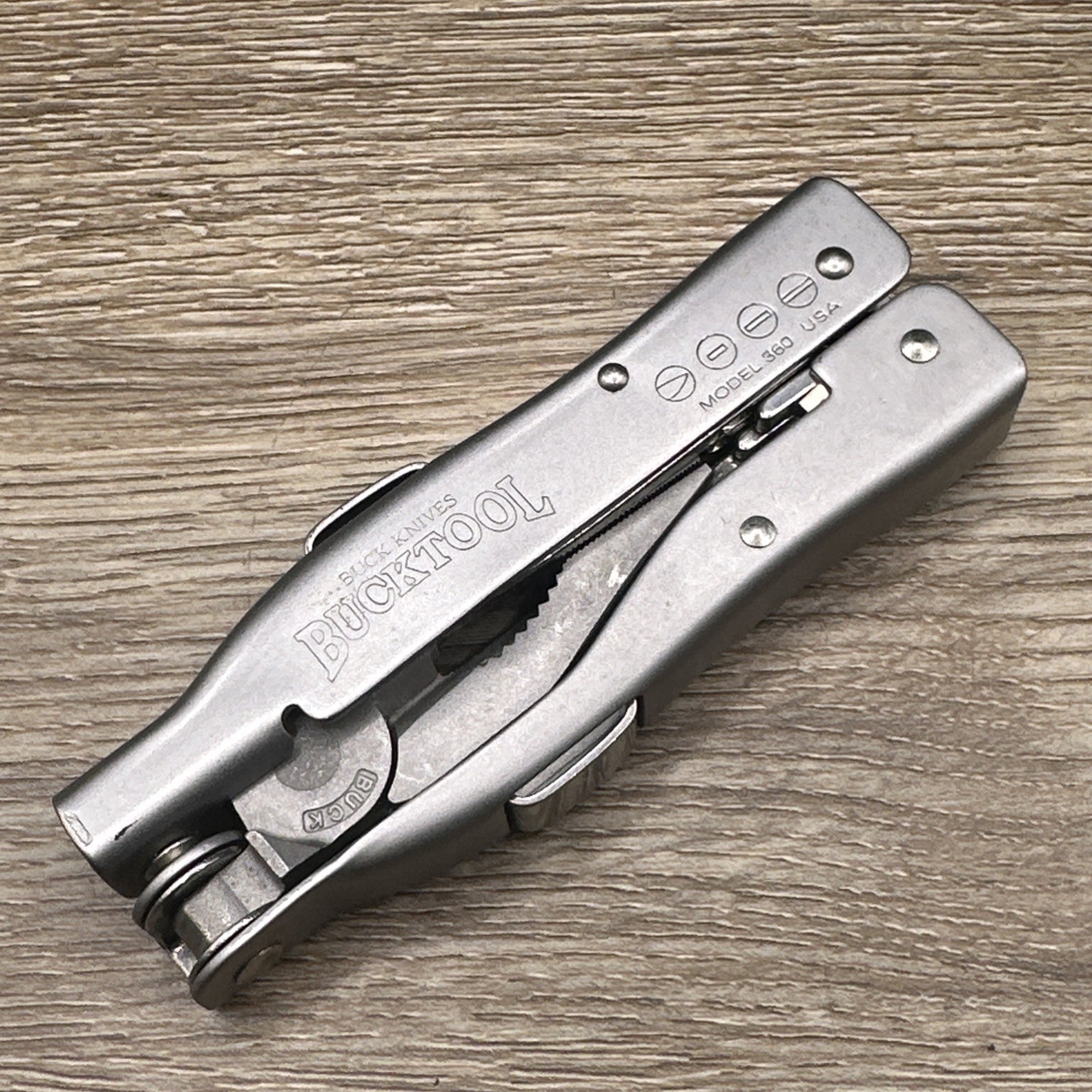 Buck Knives BuckTool 360 Multi-Tool USA Made EUC