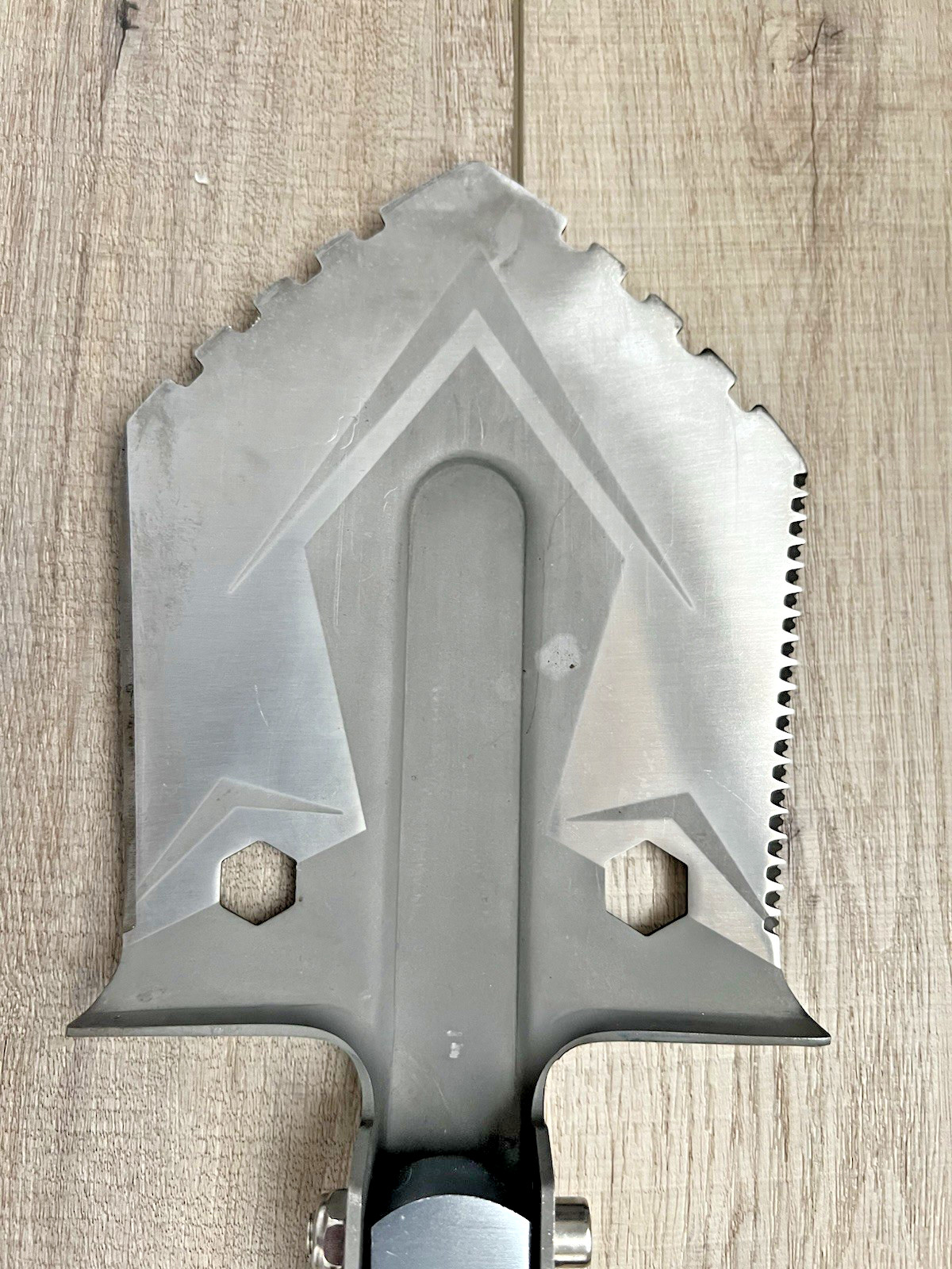 Camping Multi Tool Folding Shovel Knife Spade Saw Hiking Outdoor Utility Gear