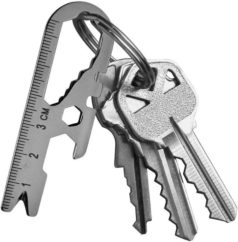 SWISS+TECH ST67129 14-in-1 Micro Wrench Multi-Tool, Stainless Stee