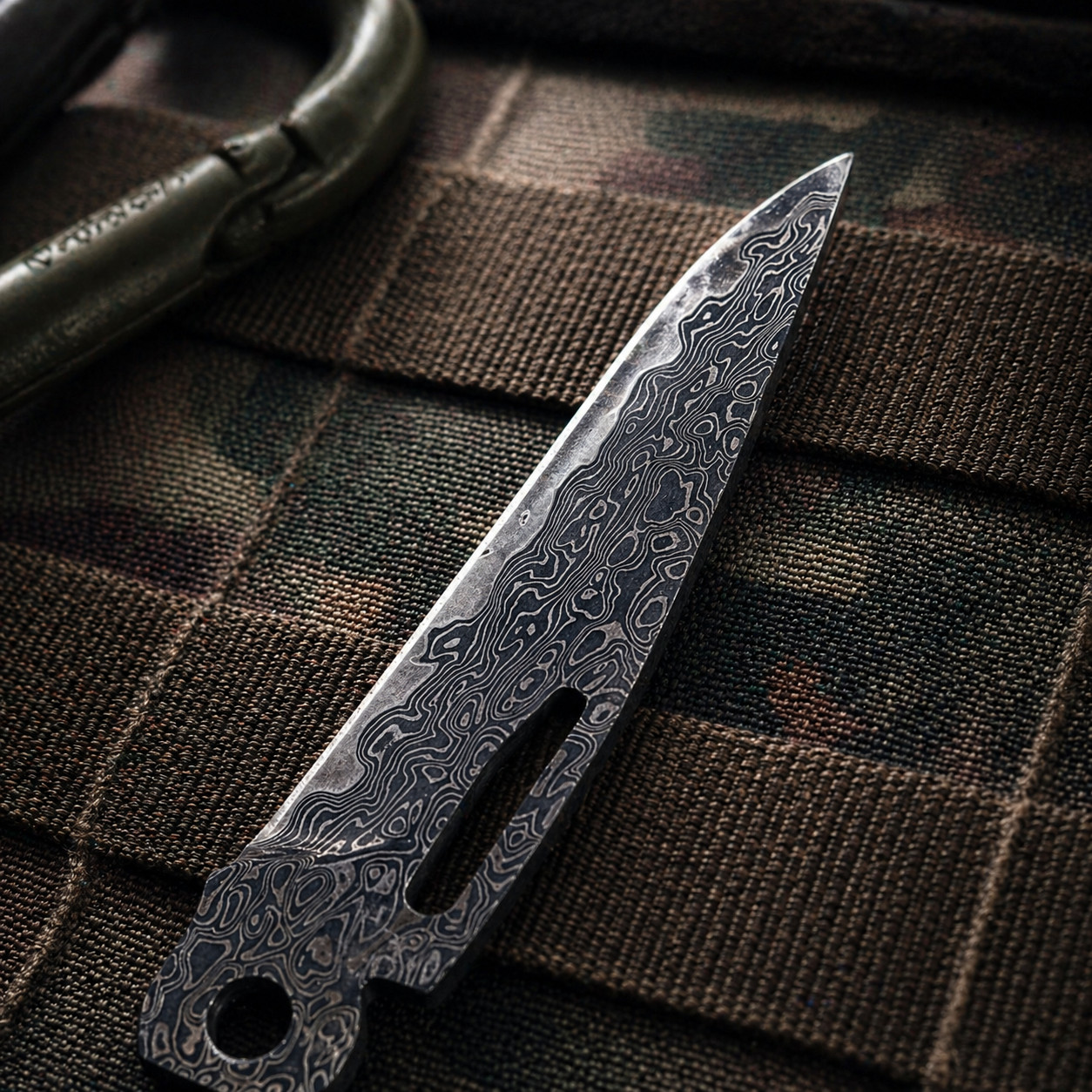 Custom VG10 Damascus (MAIN)Blade for LEATHERMAN SURGE – CNC, 60HRC
