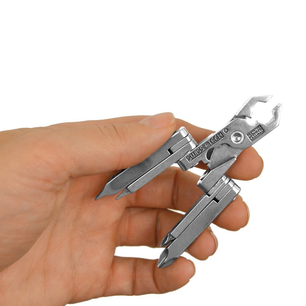 ST53100 Stainless Steel 19-in-1 Key Chain Multi Tool, Polished Finish (Single…