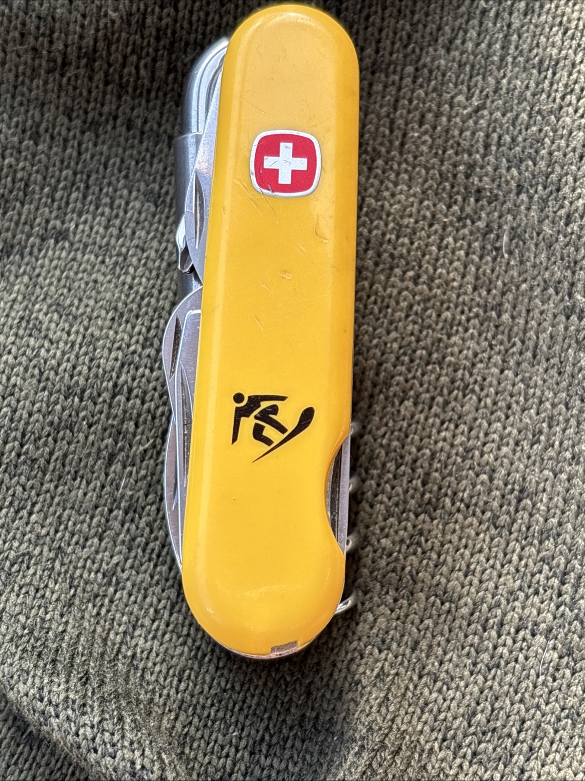 Wenger Swiss Rider Shredder 85mm Swiss Army Knife Snowboarding Tool, Rare!