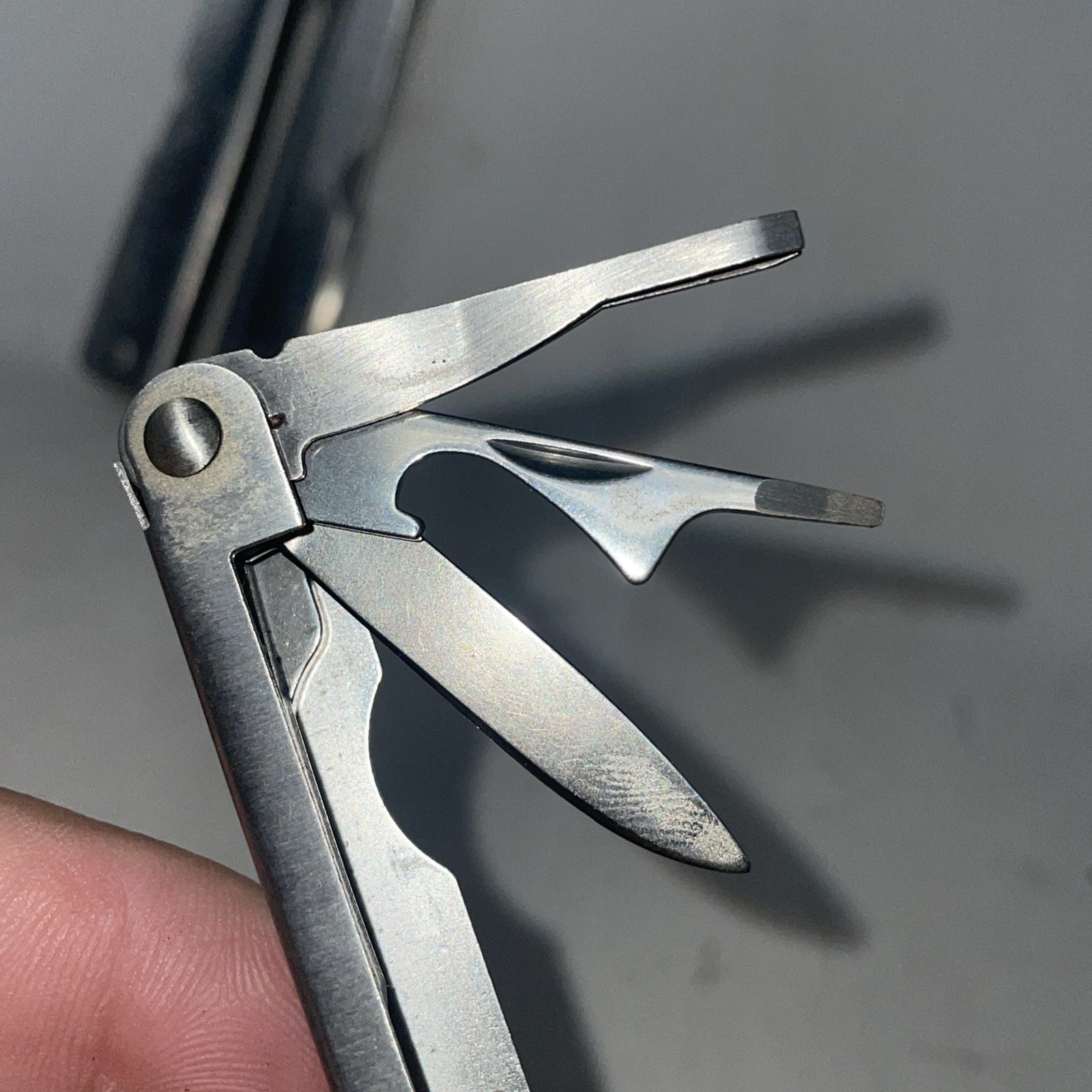 Matching Pair Winchester WinFrame Multi Tool Lot Spring Loaded Pliers, Driver