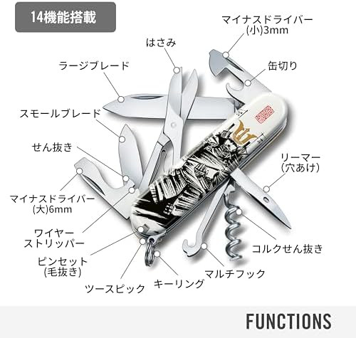 Victorinox Climber Sengoku Sumie Mohri Motonari Swiss Army Knife Japan Ltd