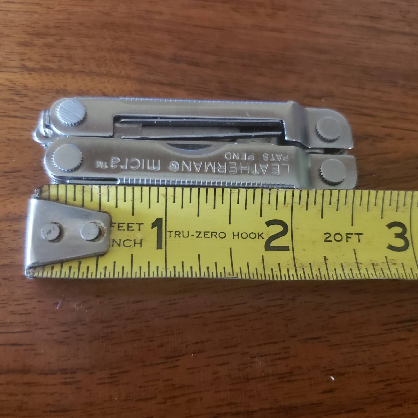 Leatherman Micra Multi-Tool – Stainless Steel 10 In 1 Pocket Keychain NEW Minty
