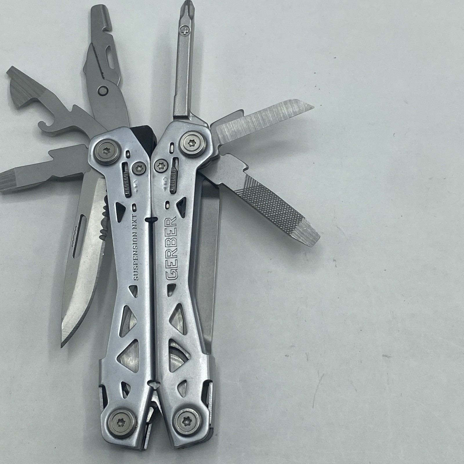 Gerber Suspension NXT & Paraframe I Knife Combo – Silver