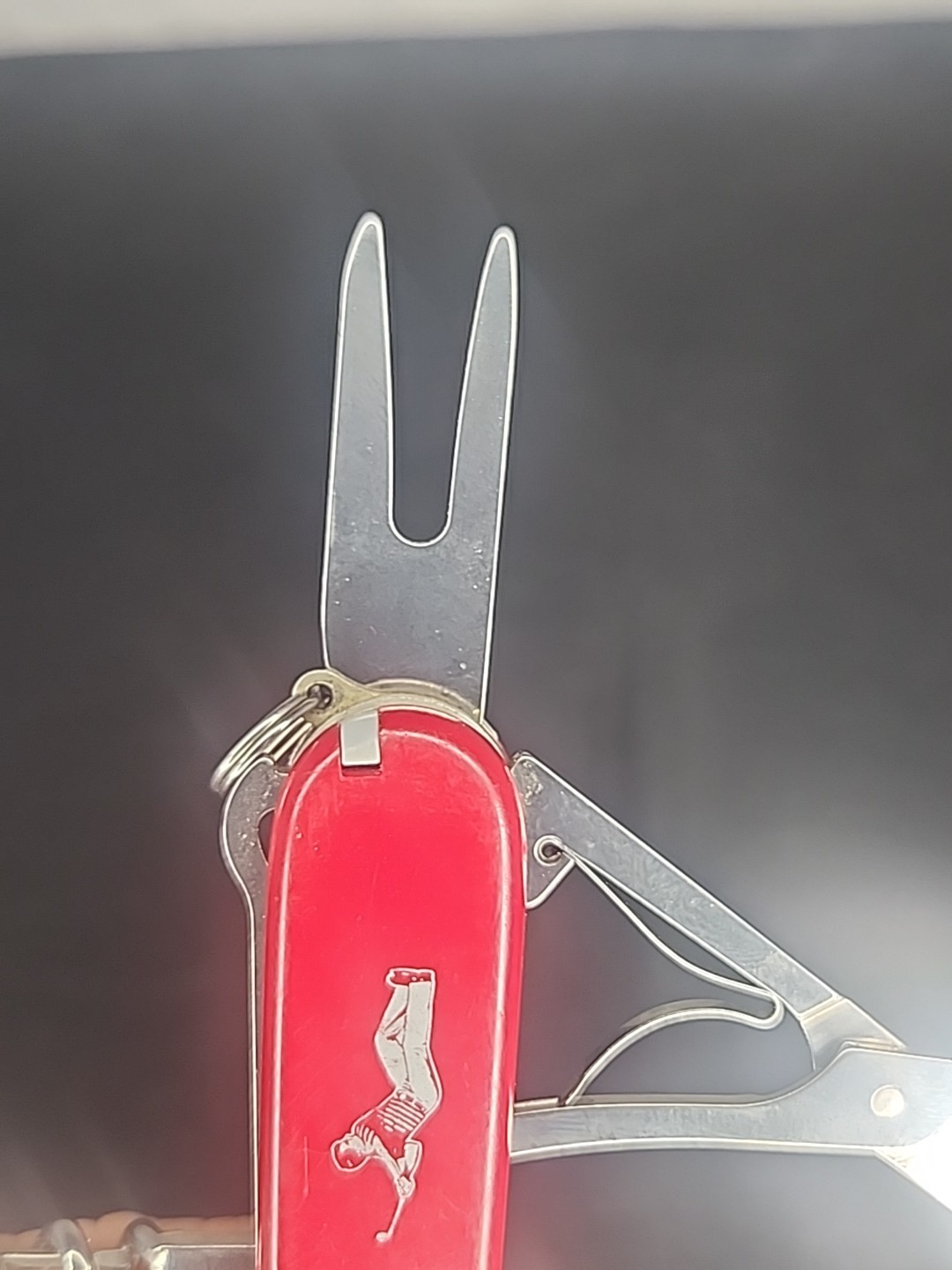 Victorinox Golfer Red Swiss Army Knife 91mm 10 Function 2 Layer Retired