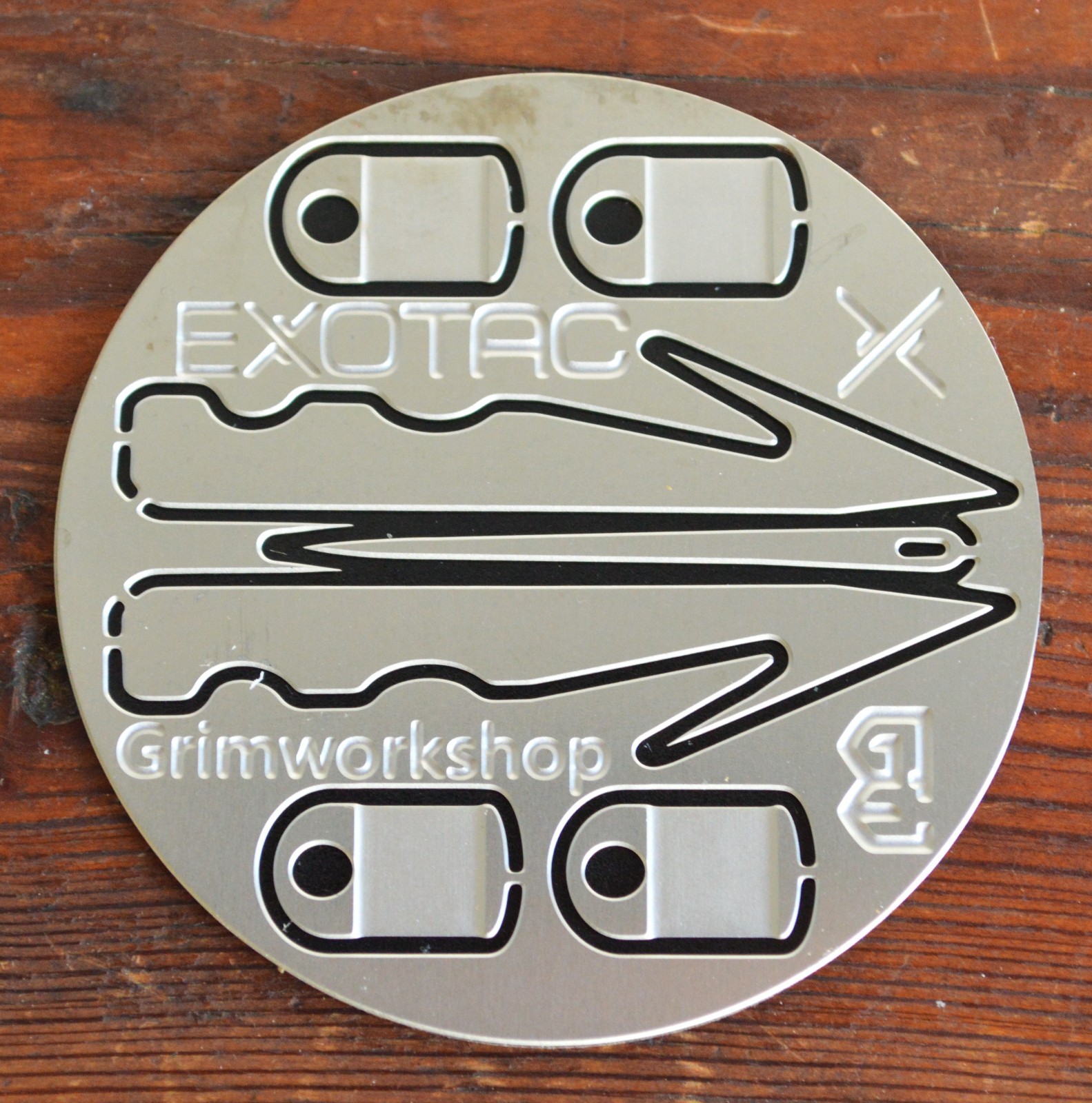 Grim Workshop Roundabout Hunting Kit Circle Survival Card NIP