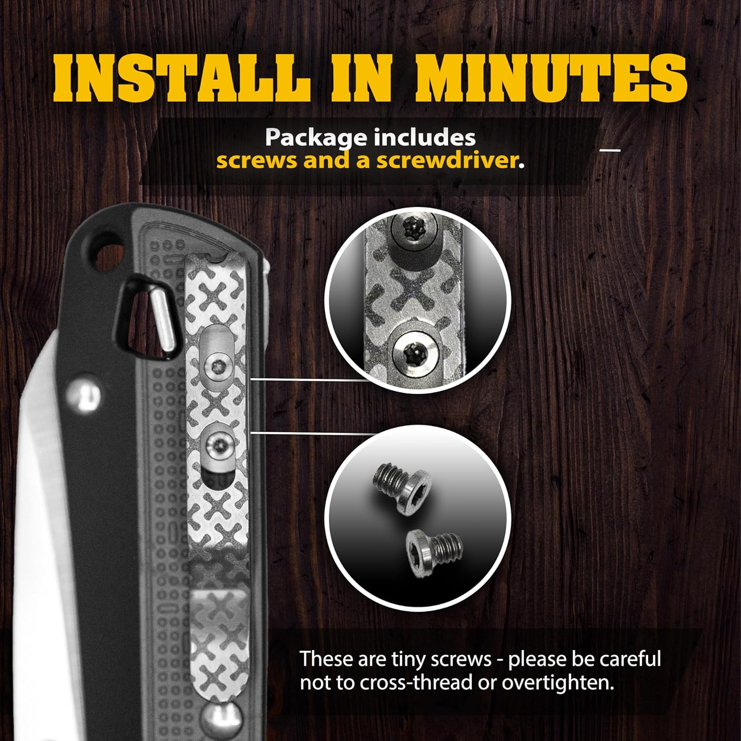 Pocket Clip for Leatherman Free P & T Series, ARC, Bond and Curl Multi-Tools | T