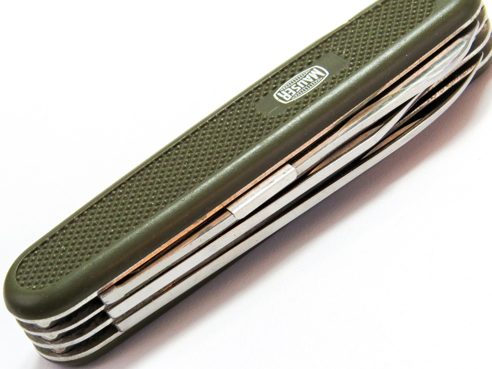 Nice Victorinox 108mm Vintage Mauser Swiss Army 5-Blade Pocket Knife