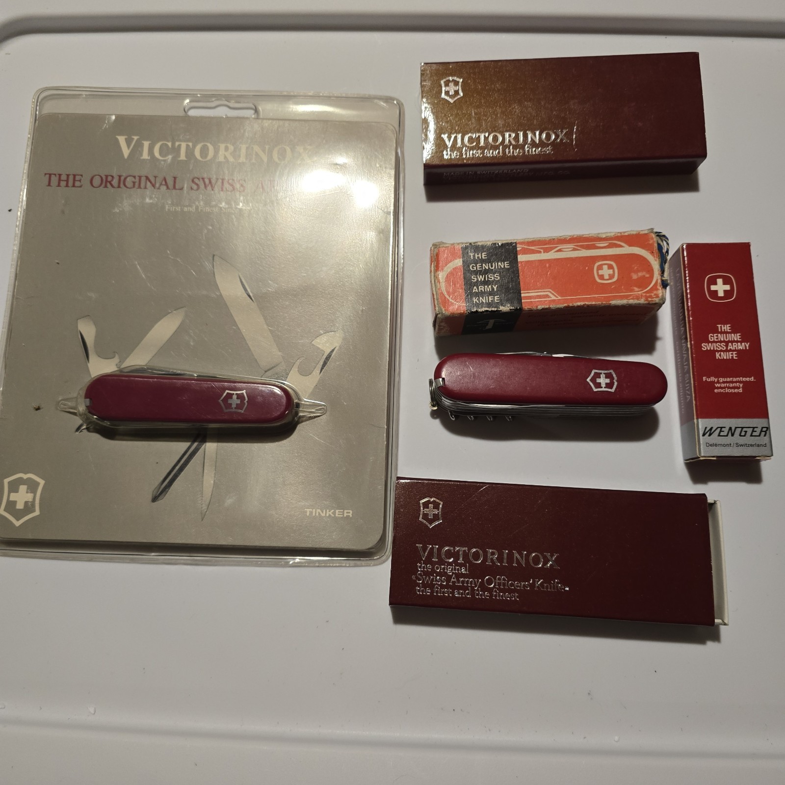 Multibrand Swiss Army Knife Multi-Tools/knives w/ Box Lot