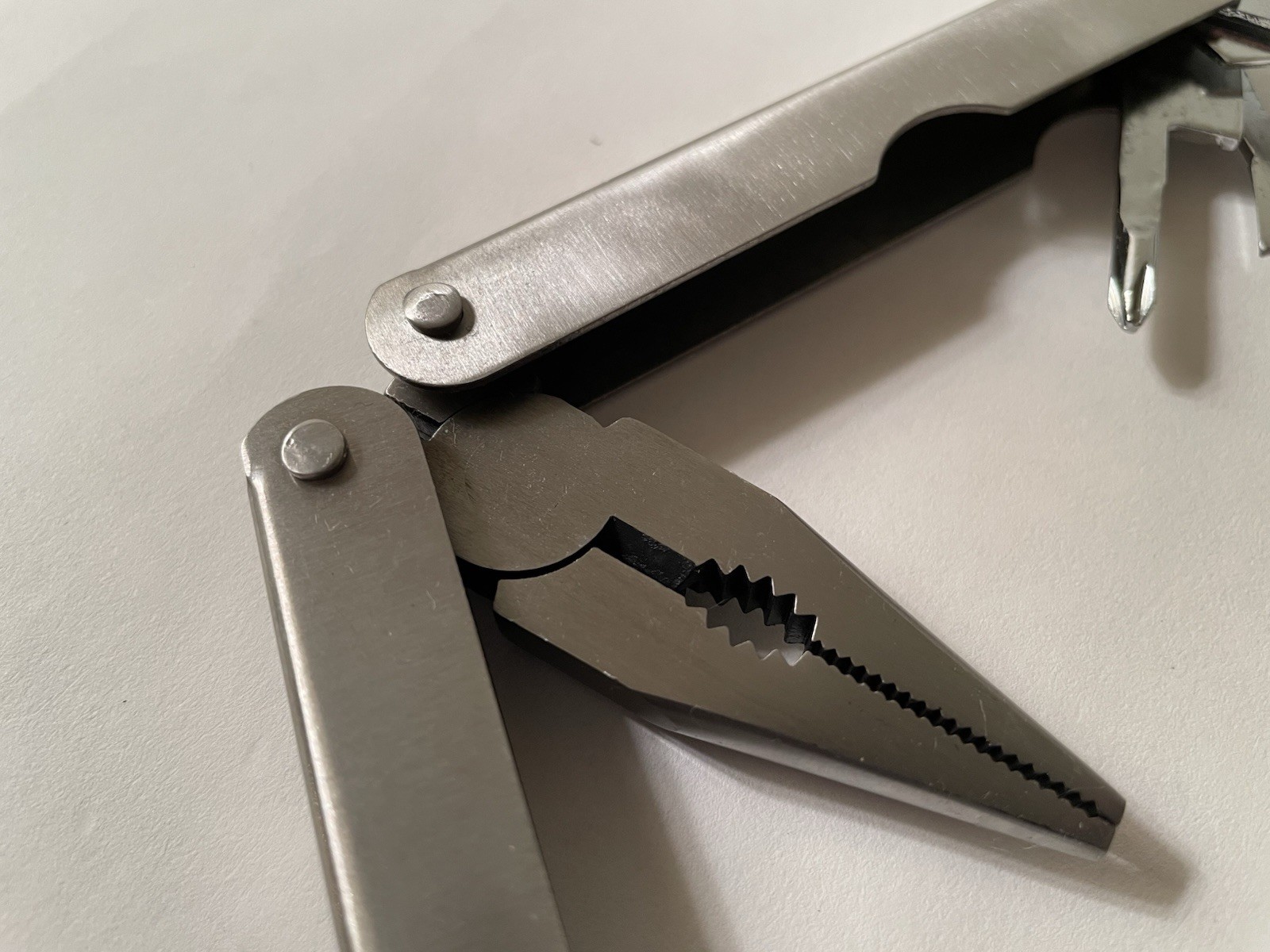 Stainless Steel Multitool 9-function Pliers Knife Screwdriver File Bottle Opener