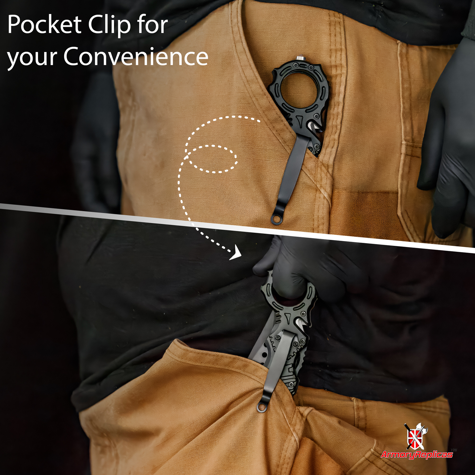 Homeland Floodlight Knife | Tactical Defense Emergency Pocket Military & Police
