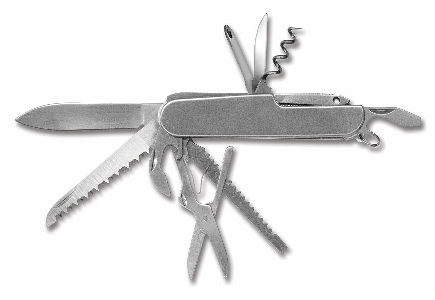 Stansport 8535 Stainless Steel 11 Function Knife DD