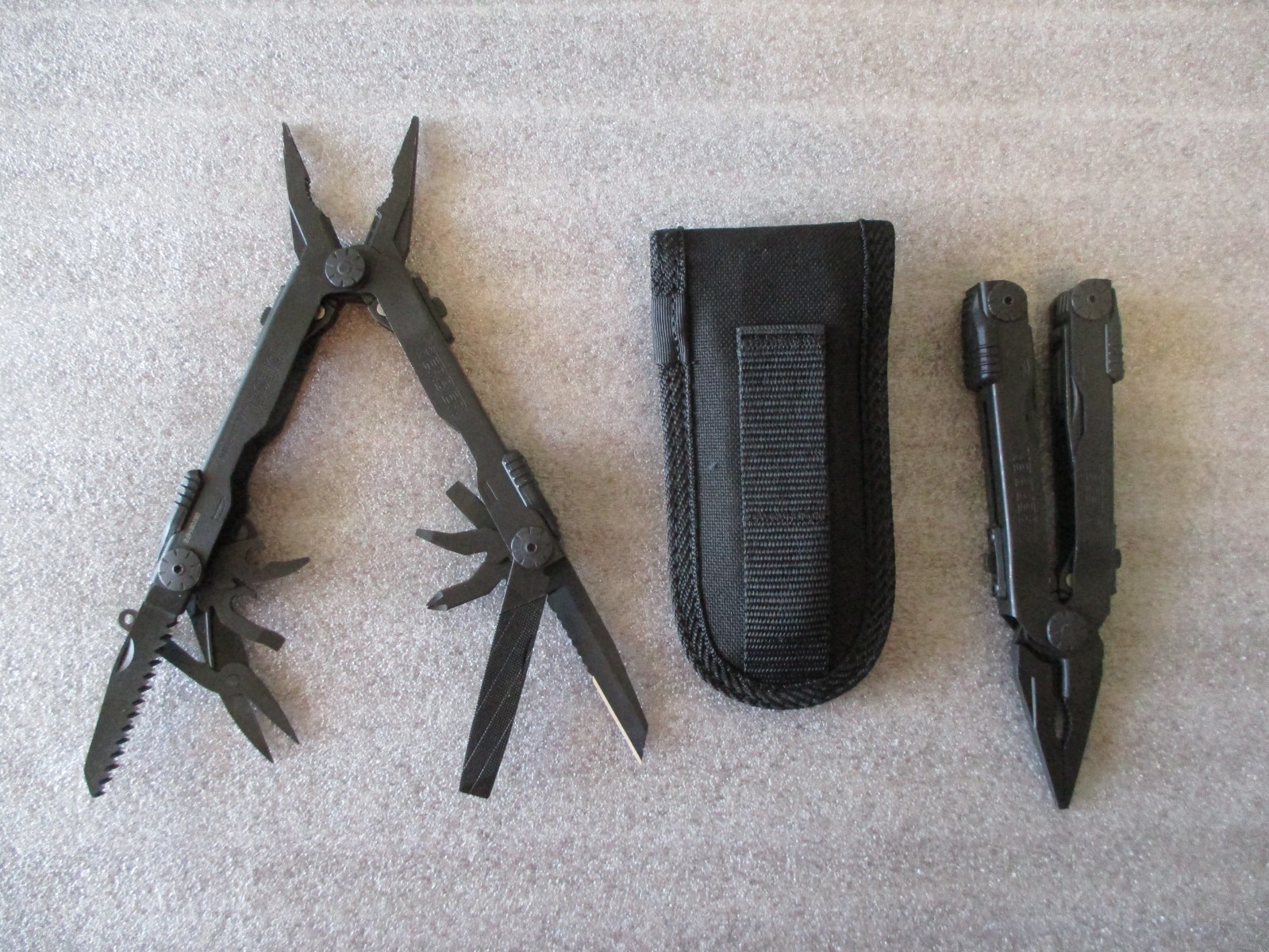 GERBER DIESEL MULTI-PLIER-2w/1 CASE+LEATHERMAN WAVE MULTI-TOOL & CASE-EXCELLENT!