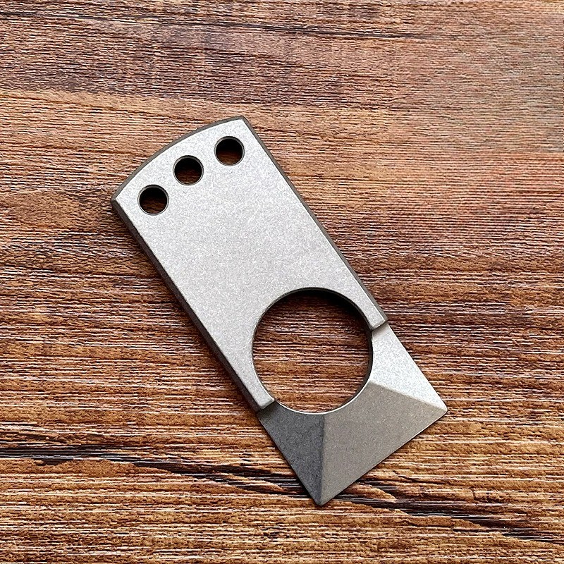 TC4 Titanium EDC Multi Tool Card with Pry Bar and Window Breaker