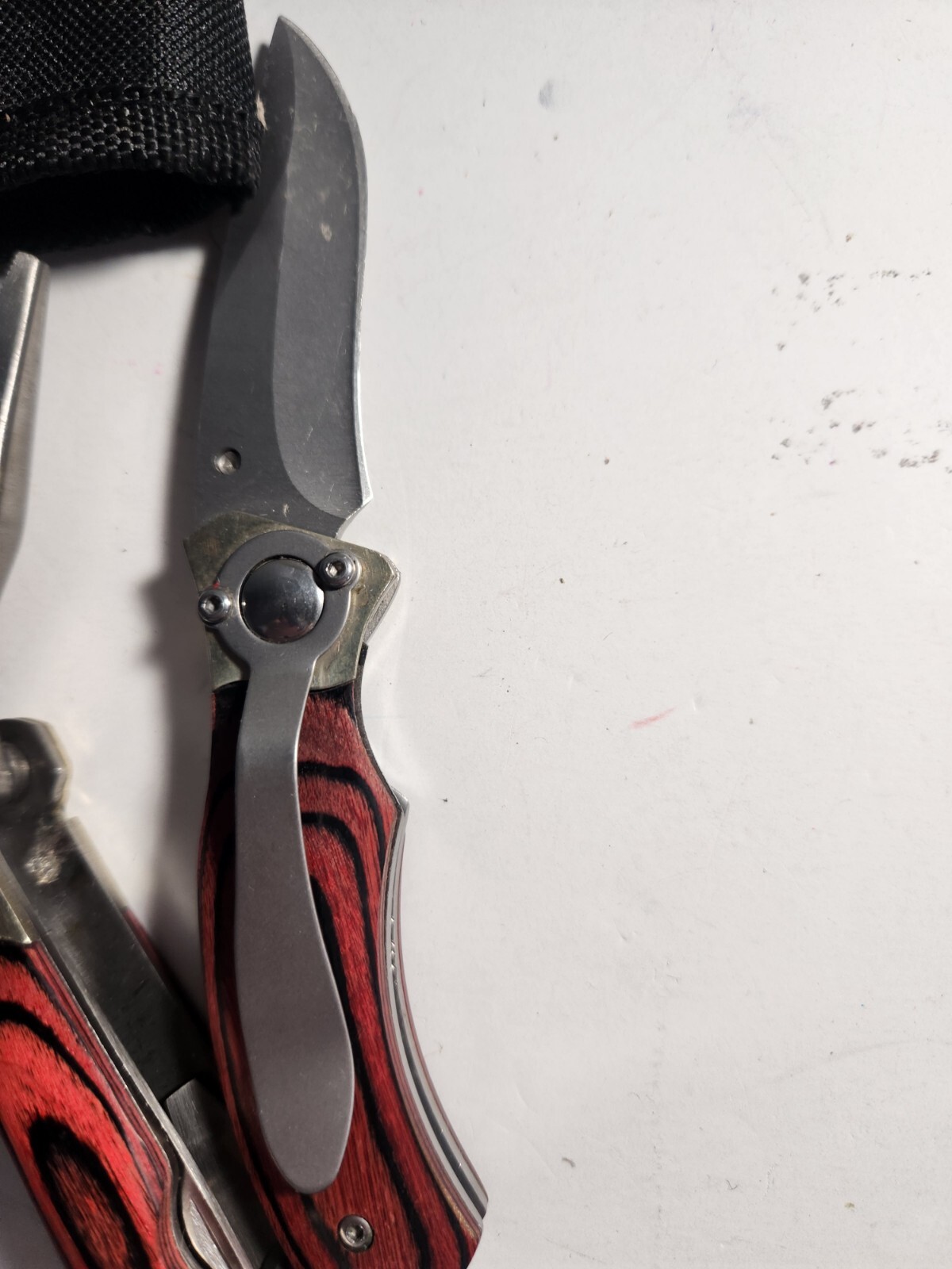 Appalachian Trail Multitool & Knife Set in Belt Case Knives Pliers & Saw More