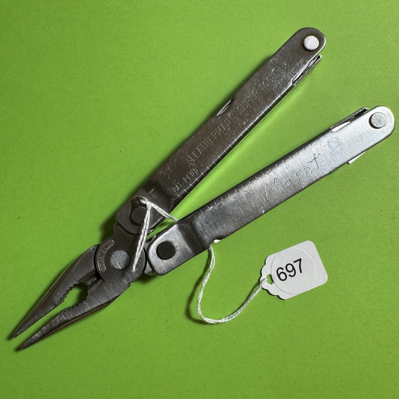 Leatherman Super Tool Plier Multi Tool Pocket Knife Stainless EDC #697