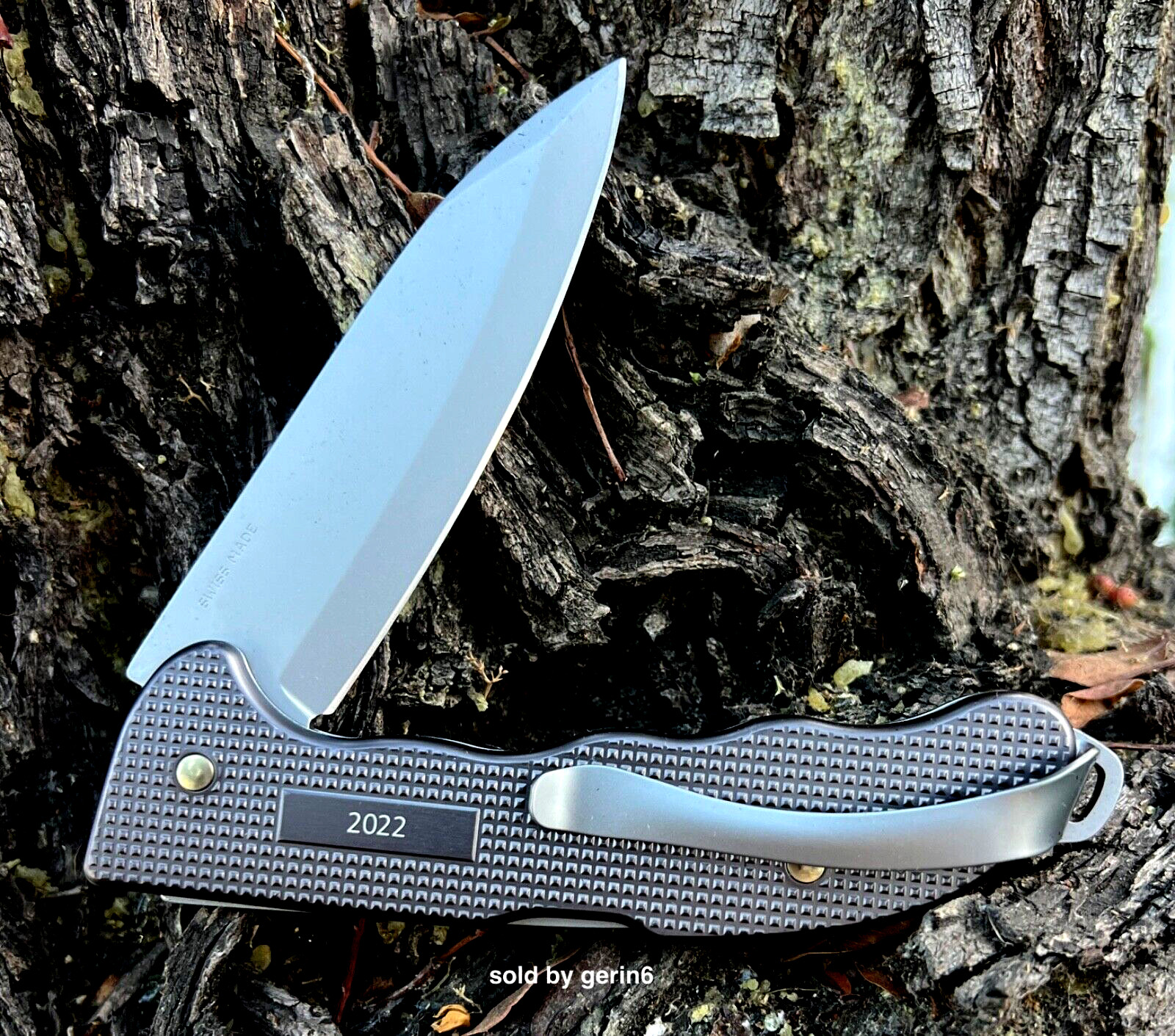 Swiss Army 2022 Limited Edition Hunter Pro Knife, Thunder Gray, Victorinox, NIB