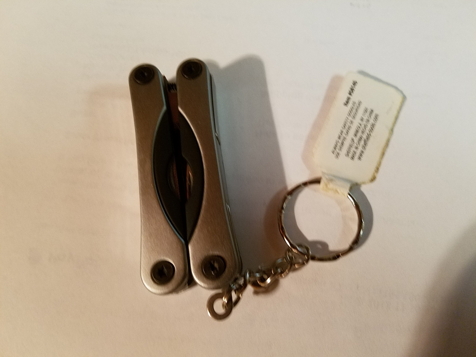 Sheffield Model # 58145 12-in-1 Keychain Multi-Tool Set (New)
