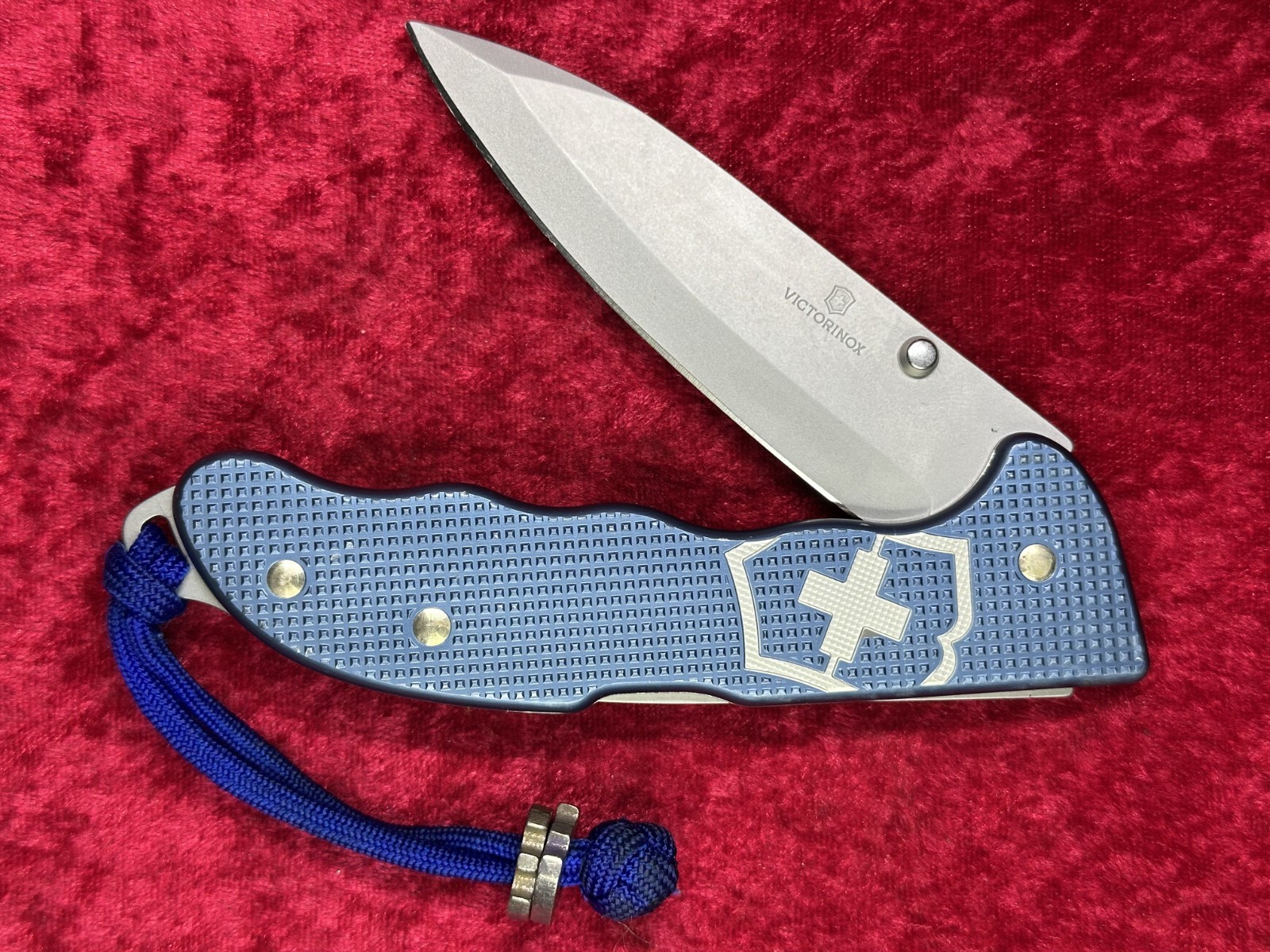 Victorinox Evoke 2026 Limited Edition Glacial Blue Alox Large Swiss Knife (670)