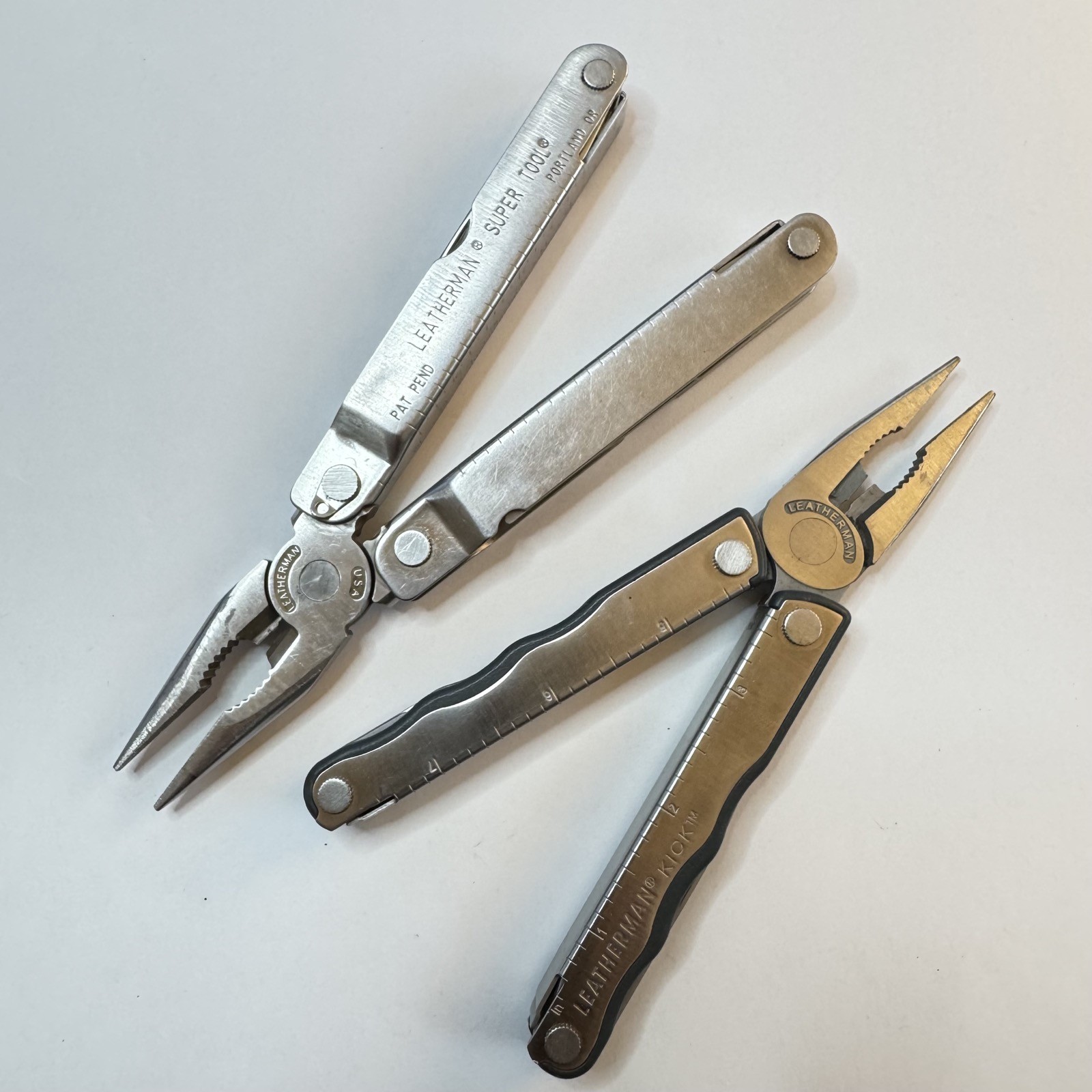 Leatherman Super Tool +Kick Plier Multi Tool Pocket Knife EDC Camping Gear #848