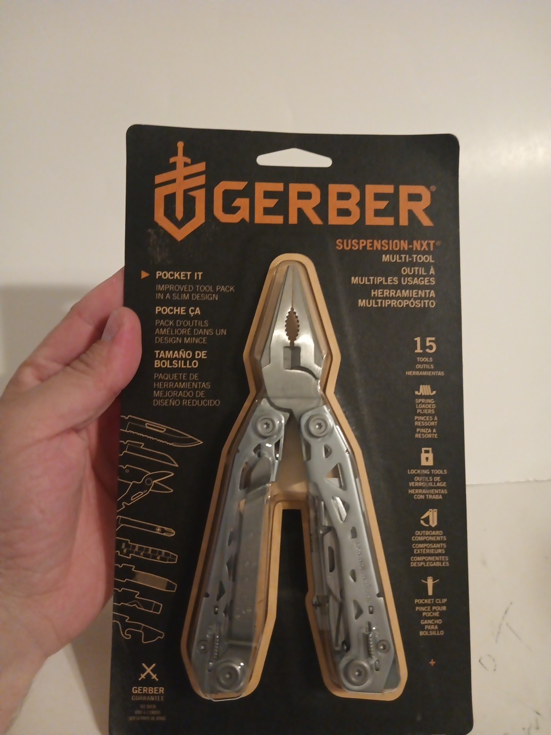 GERBER SUSPENSION NXT STAINLESS STEEL MULTI TOOL 15 TOOLS IN 1-BRAND NEW SEALED