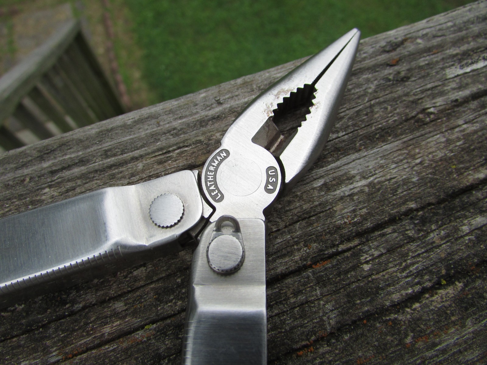Original Vintage 1995 LEATHERMAN Pocket SURVIVAL TOOL Looks UNUSED Retired NOS !