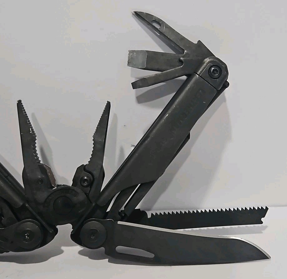 Leatherman Surge Black Oxide multi-tool! Rare US Navy Issued!