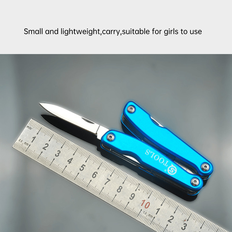 Stainless Steel With Pliers Saw Men Gift Portable Camping Pocket Size Multitool