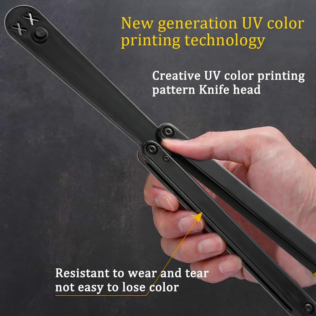 Folding Printed Patterns Plastic Tool, Integral Channel Handle, Ultra-Lightweigh