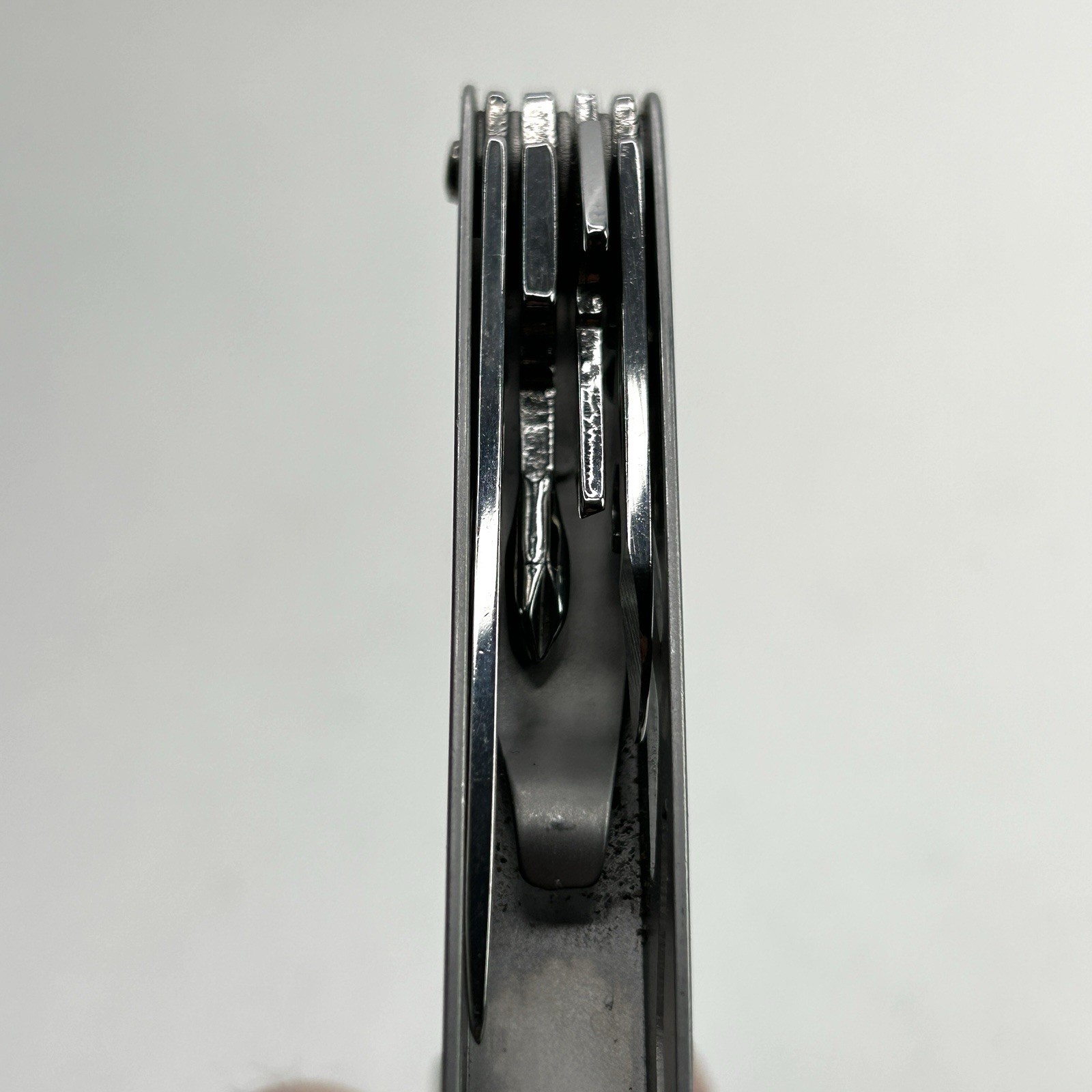 Multi-Tool, 9 Tools, Survival, Camping or Hiking Tool, Compact, Stainless Steel