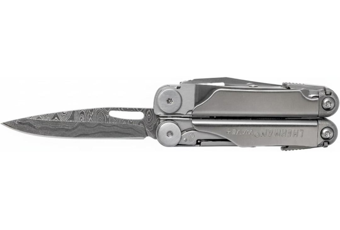 USA Stock Leatherman Charge TTI Wave VG10 Damascus Blade Tool-Free Upgrade