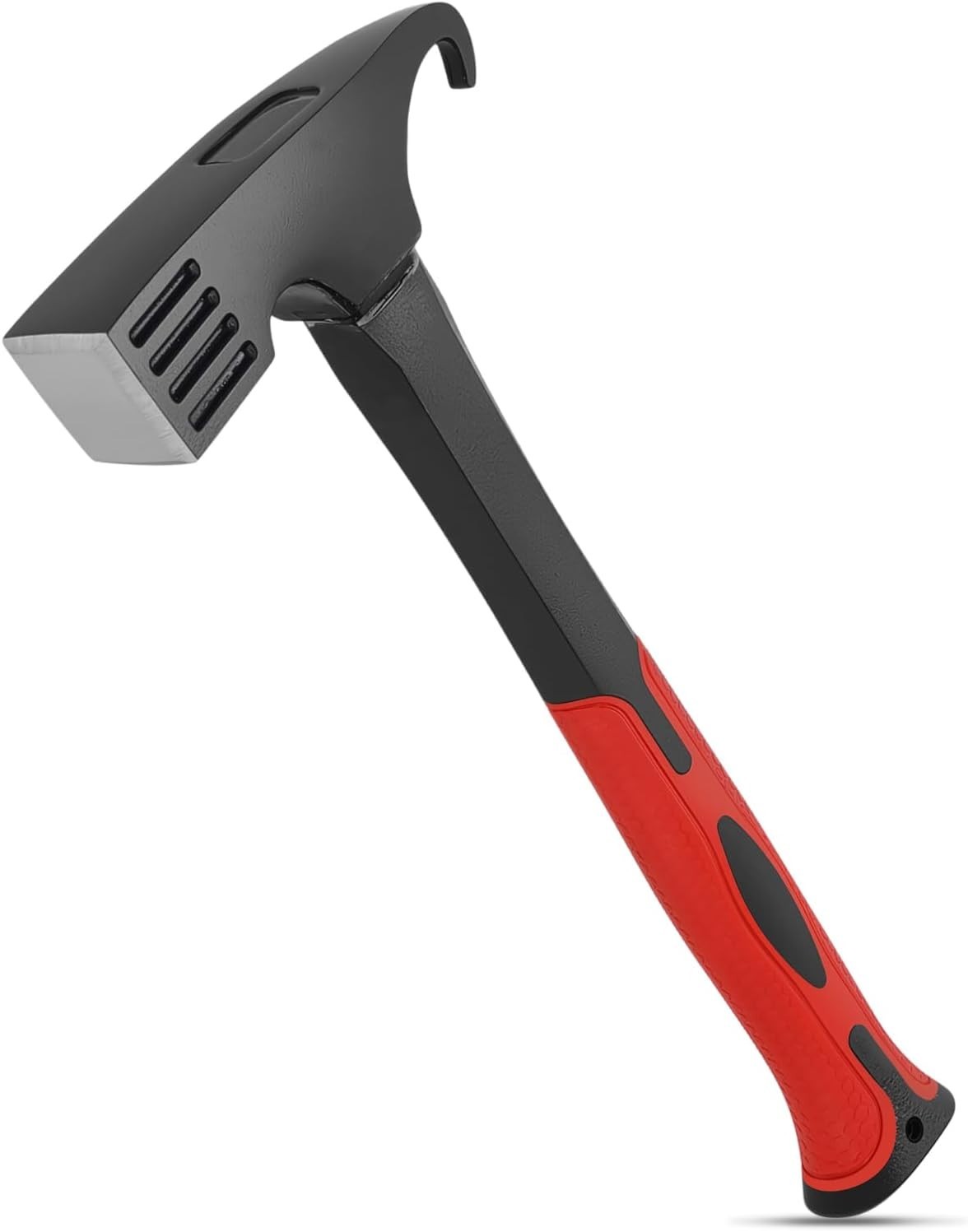 OutdoorPro Camping Hammer with Tent Stake Remover – 10.8″ Heavy Duty Multifun…