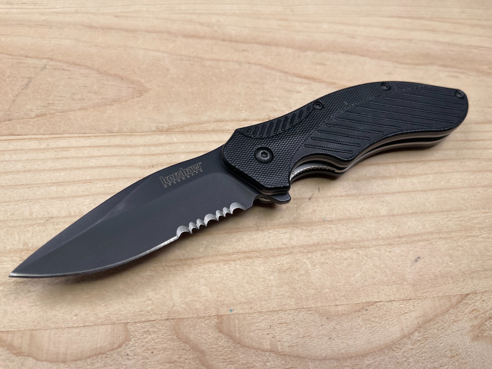 Kershaw 1605CKTST Clash Black A/O SpeedSafe Ken Onion Folding Pocket Knife