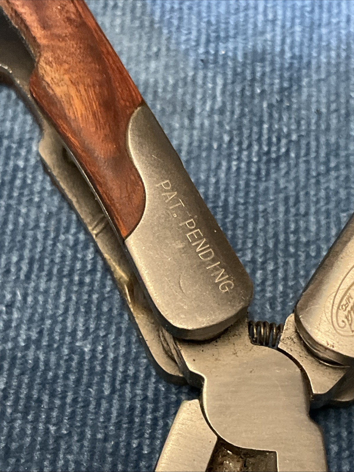 Sheffield 2CR Wood Grain Handle 12 in 1 Multi Tool Knife
