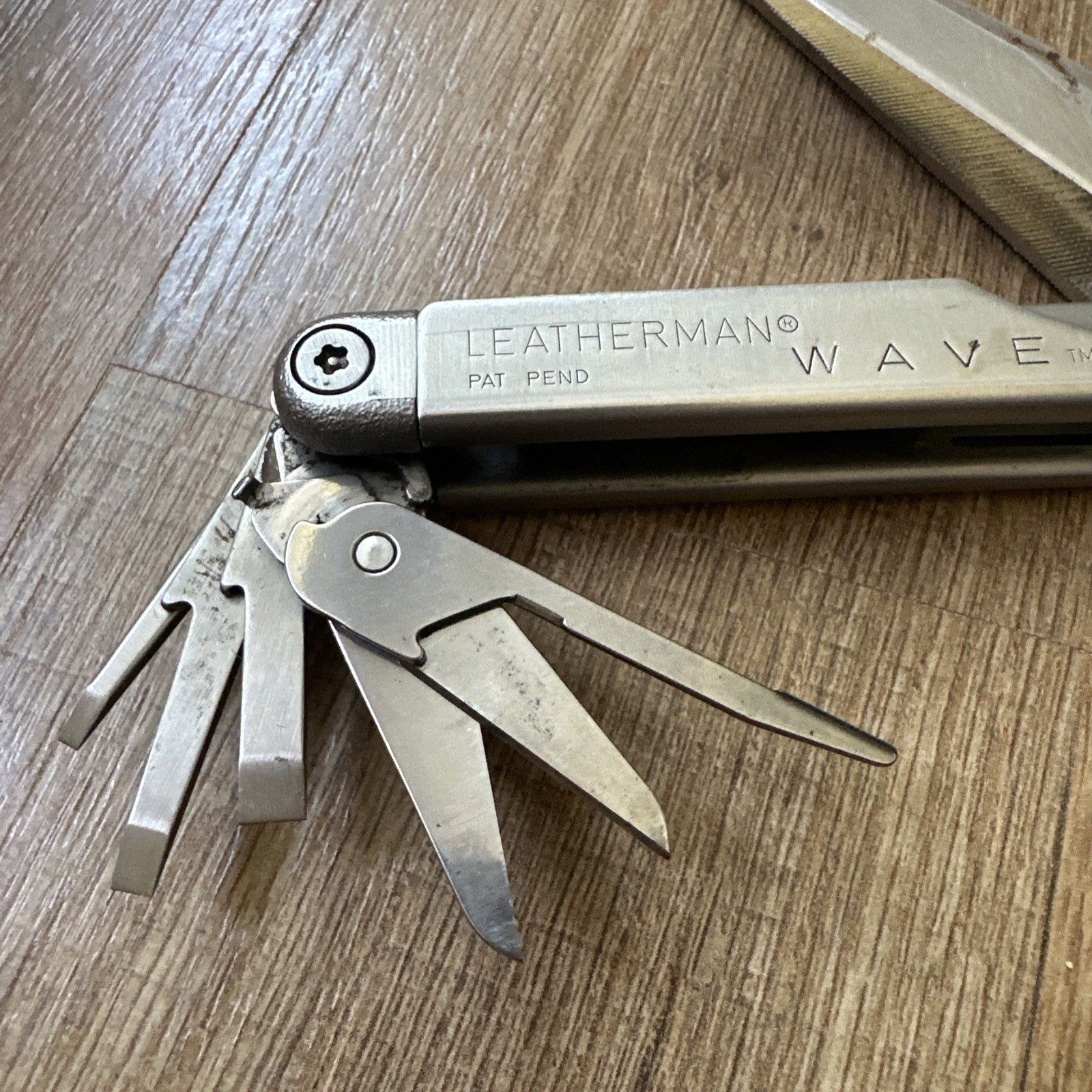 Leatherman Wave Pocket Survival Multi Tool Set Toolkit Leather Sheath Original