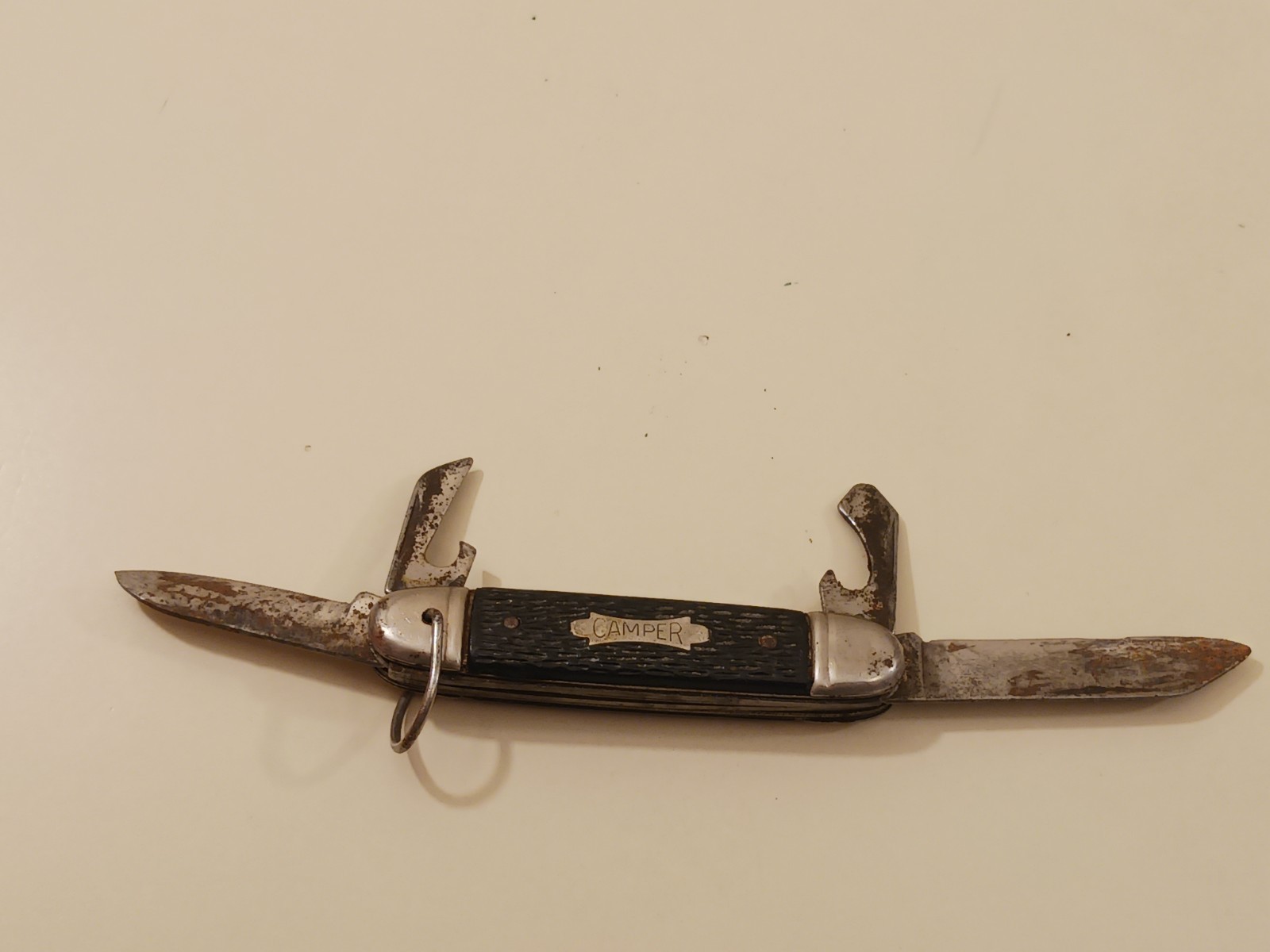 The Ideal Camper Knife multi Tool 4 Black Base