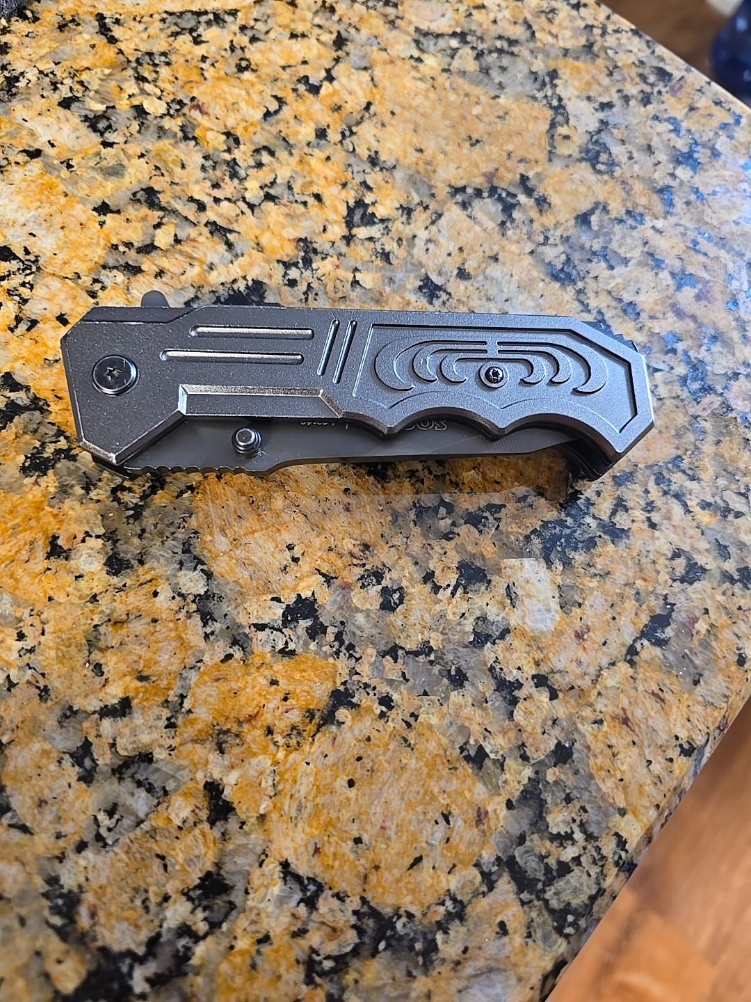 SOG Extreme Duty Flash Tanto Quick Open Knife F-555