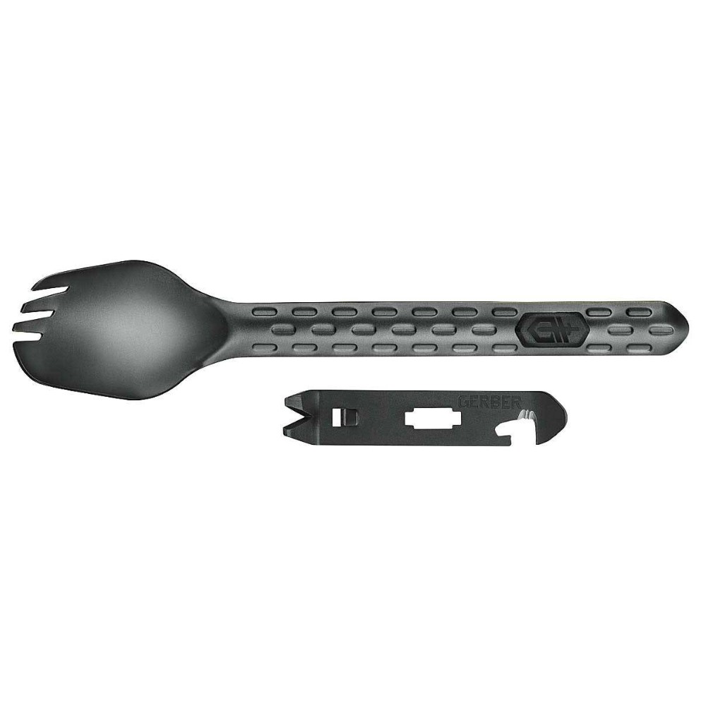 GERBER DEVOUR SPORK CAMPING UTENCIL FISHING HIKING | BLACK OYNX 31003419