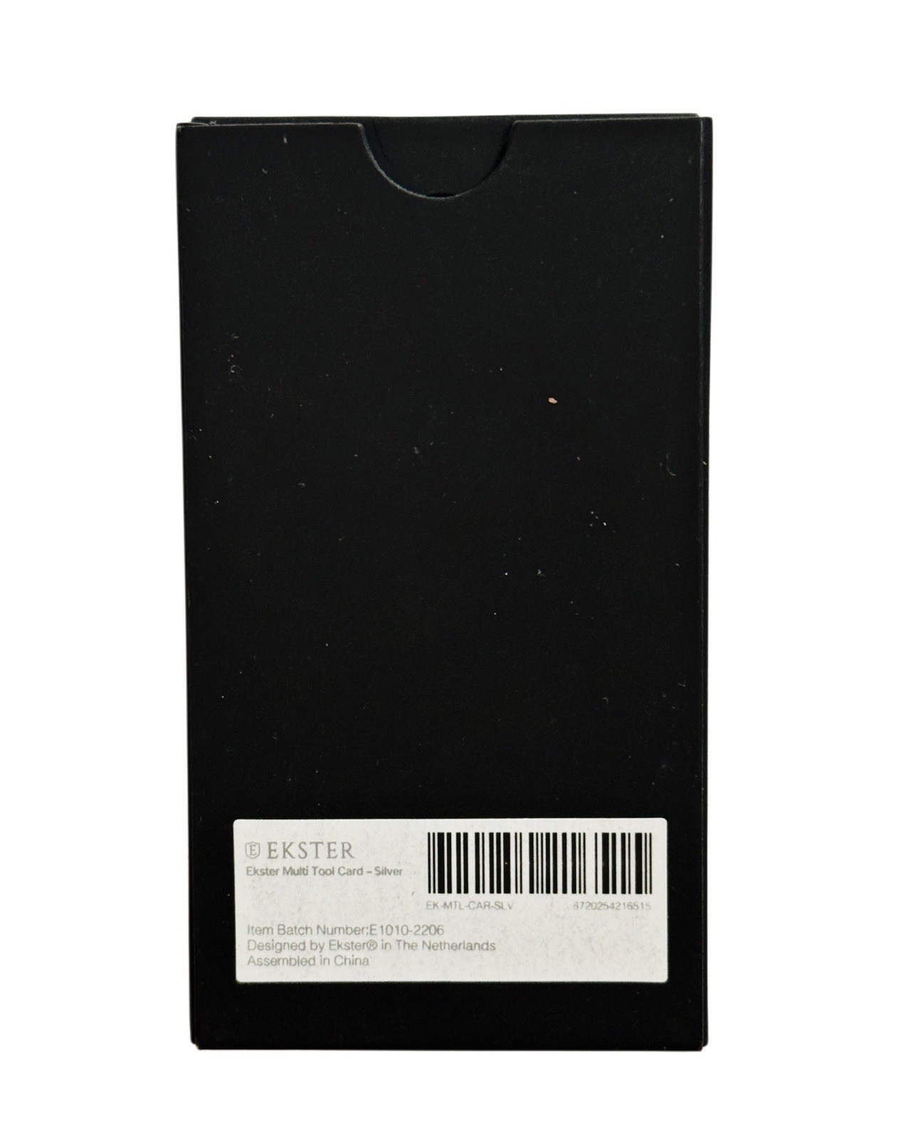 Ekster 8-in-1 Stainless Steel Tool Card – Silver