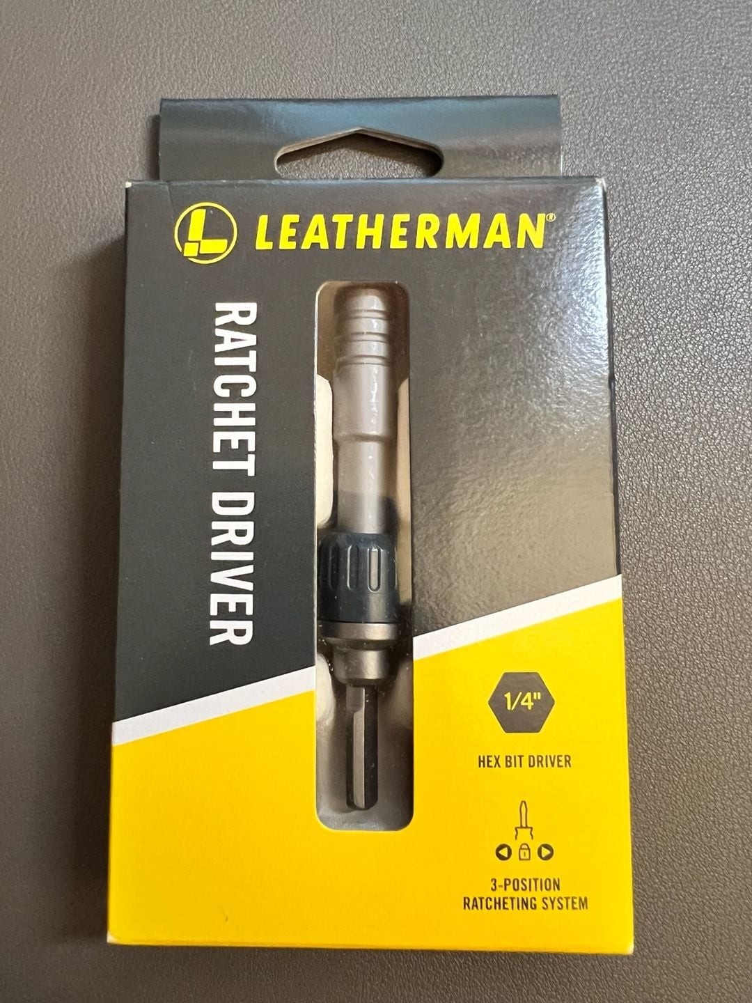 Leatherman Ratchet Driver 931030 for Multitools 3-Position Ratcheting System