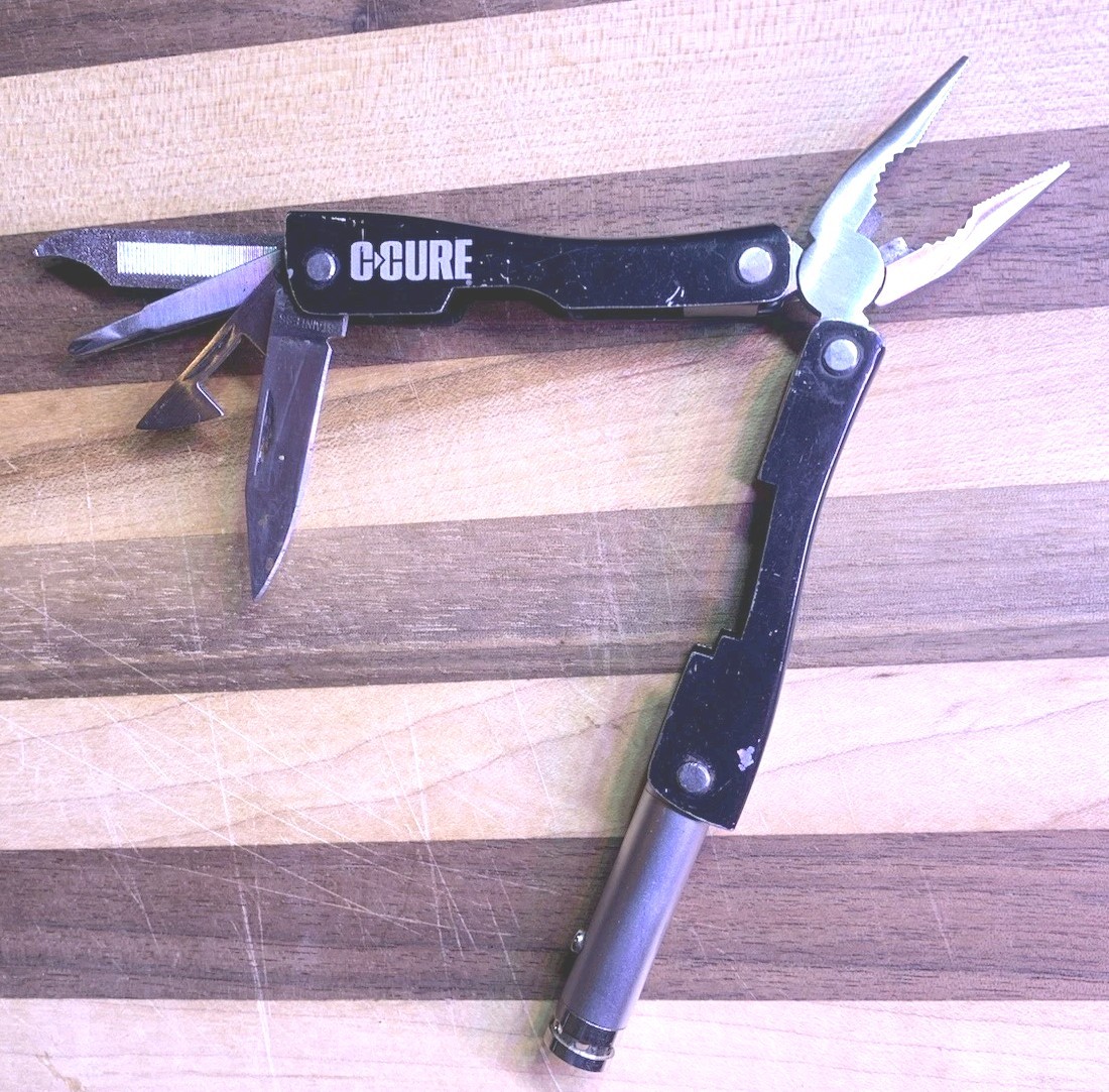 C-Cure Multi-Tool Knife Stainless 7 PC
