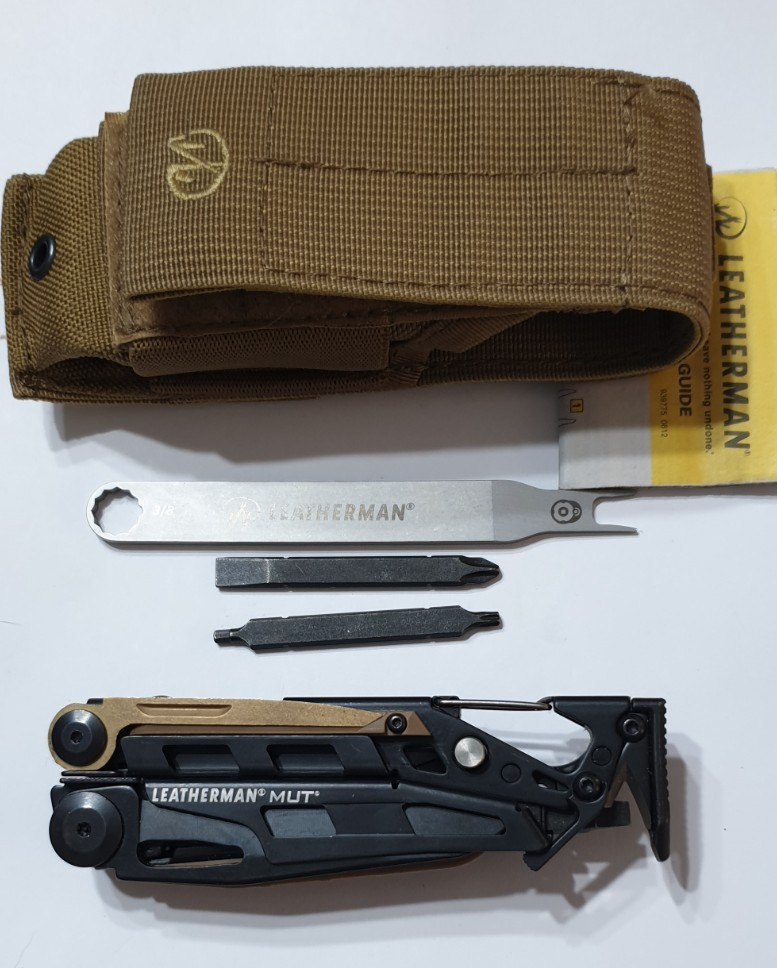 🔥🔥 Leatherman 2013 MUT Multi Tool Military Titanium Clip Retired Rare