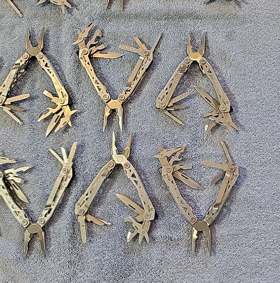 Gerber Suspension NXT Multi Tools – LOT OF 12 – Pliers, Scissors, Knife, File