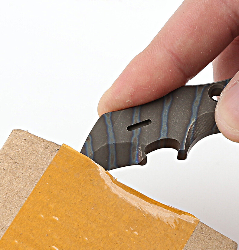 Solid Titanium Alloy Outdoor Multi Tool Pry Bar Crowbar Opener Unboxing EDC