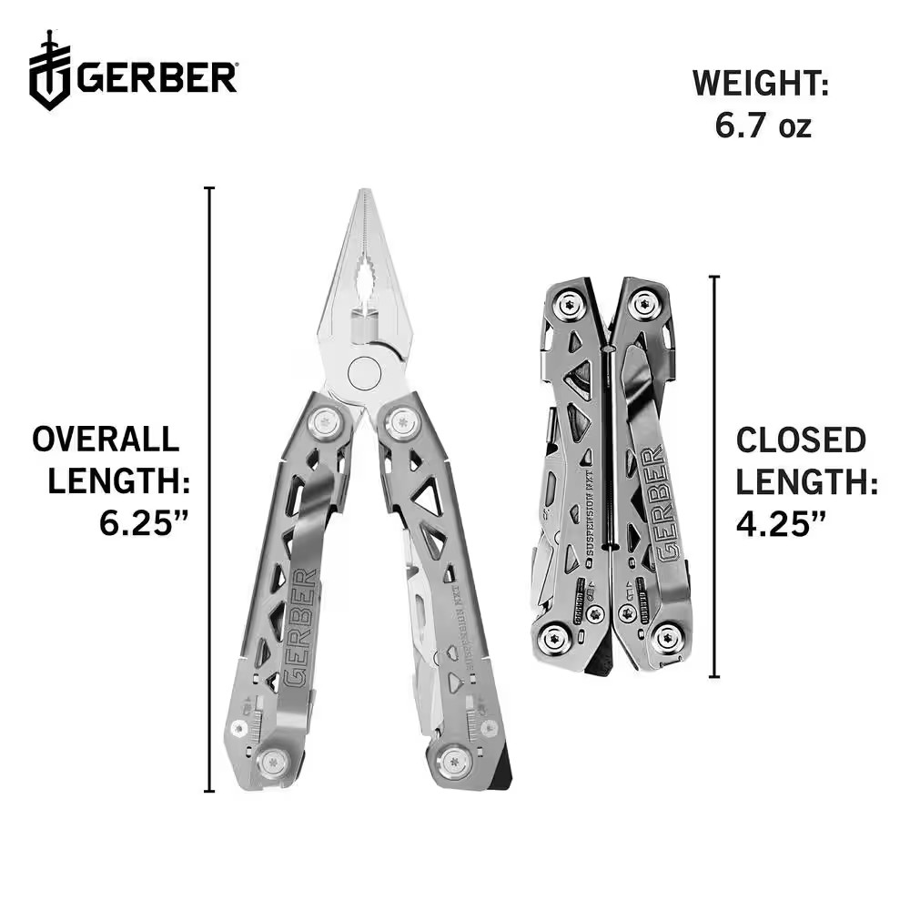 Gerber Suspension Nxt 15 N 1 Multi Tool with Pocket Clip 31