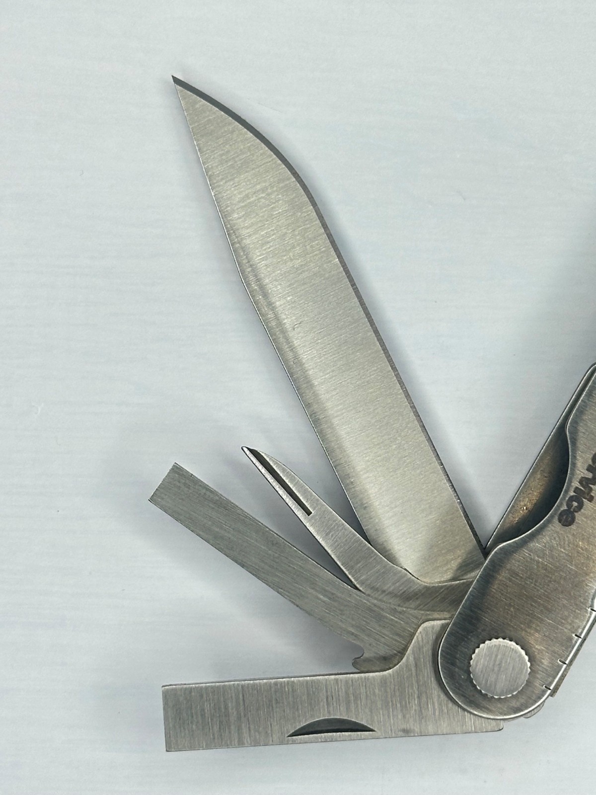 Vintage 2002 Leatherman Portland OR Multi Tool w/Nylon Sheath Oilfield 15 Years