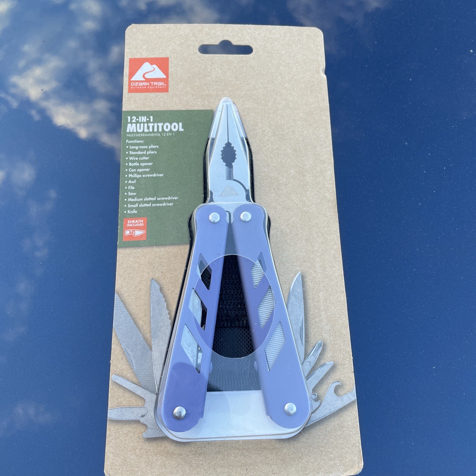 Ozark Trail 12-In-1 Multi-Tool Screwdriver Knife Pliers Saw New