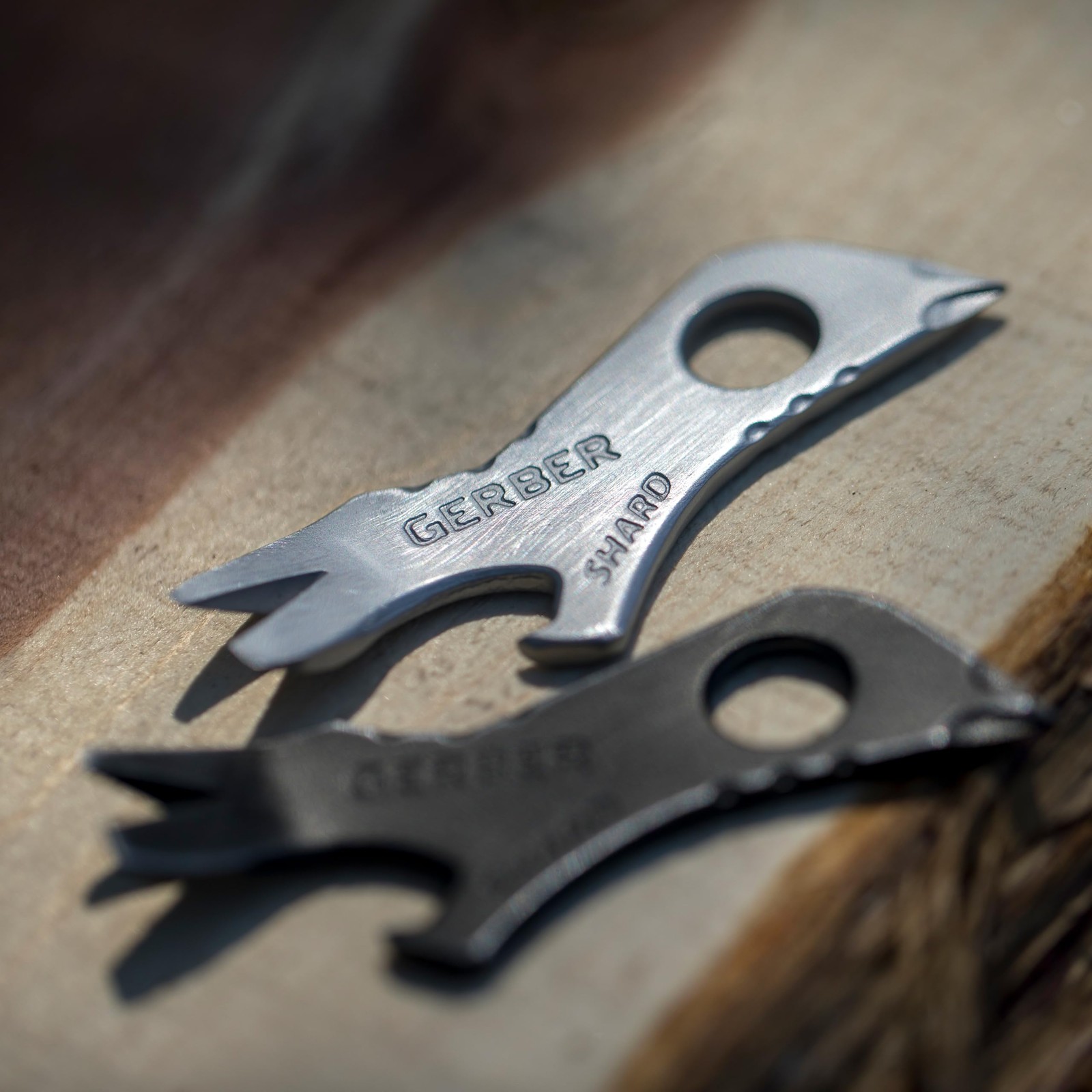 Gear Shard 7-In-1 Keychain Bottle Opener Multitool with Screwdriver, Gifts for D